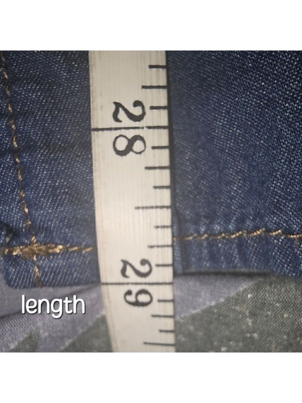Rock Republic Blue Denim Blouse Medium #BL3 - Picture 8 of 8